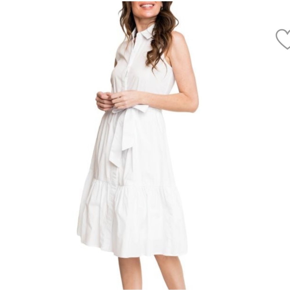 NWT Gibsonlook midi shirt dress